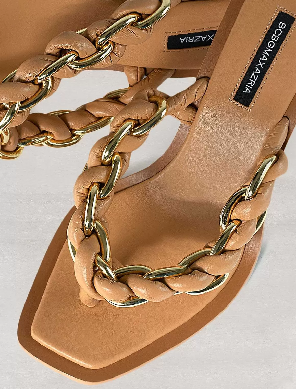 BCBGMAXAZRIA Cadena Mistia Trenzada Tacon Sandal Store