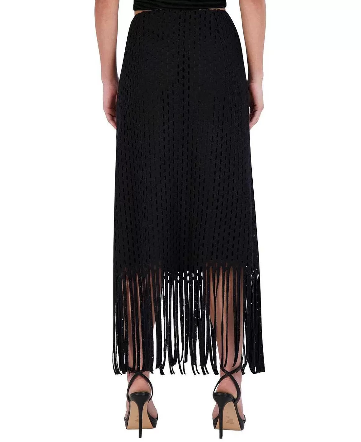 BCBGMAXAZRIA Crochet Midi Falla With Flecks Cheap