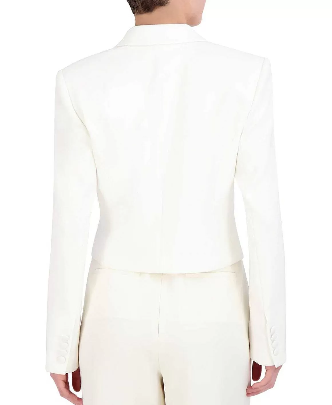 BCBGMAXAZRIA Crop Blazer With Solapa Sale