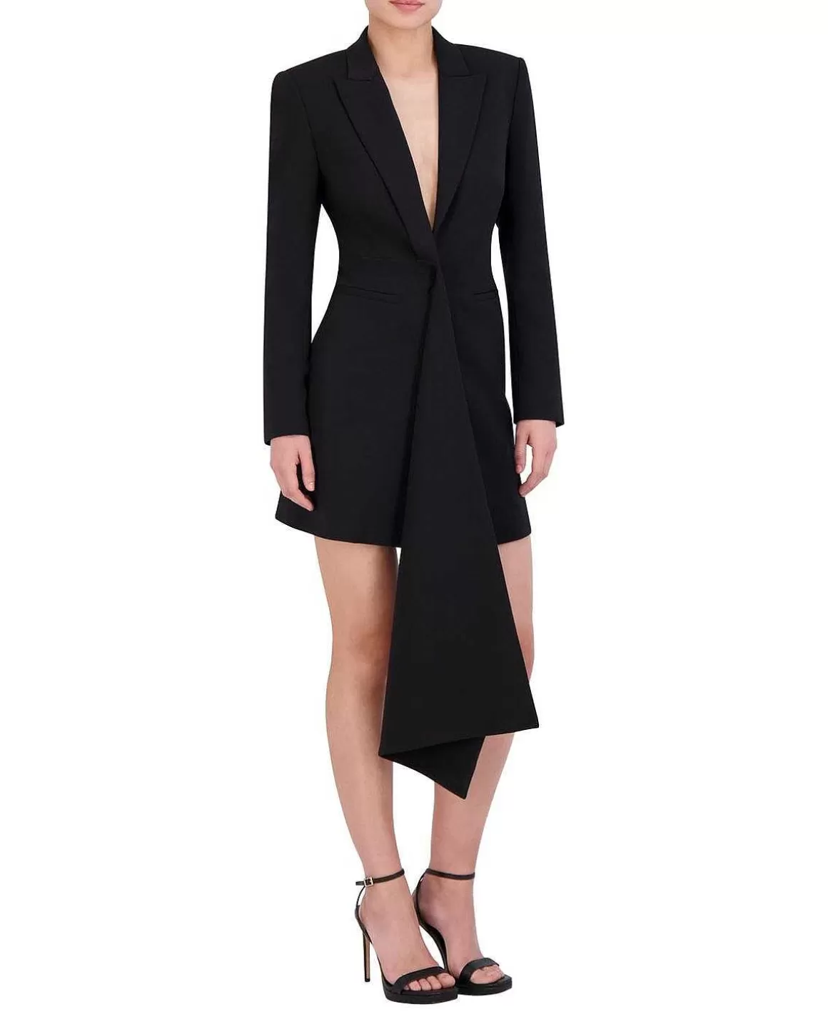 BCBGMAXAZRIA Drapeed Effect Blazer Dress Fashion