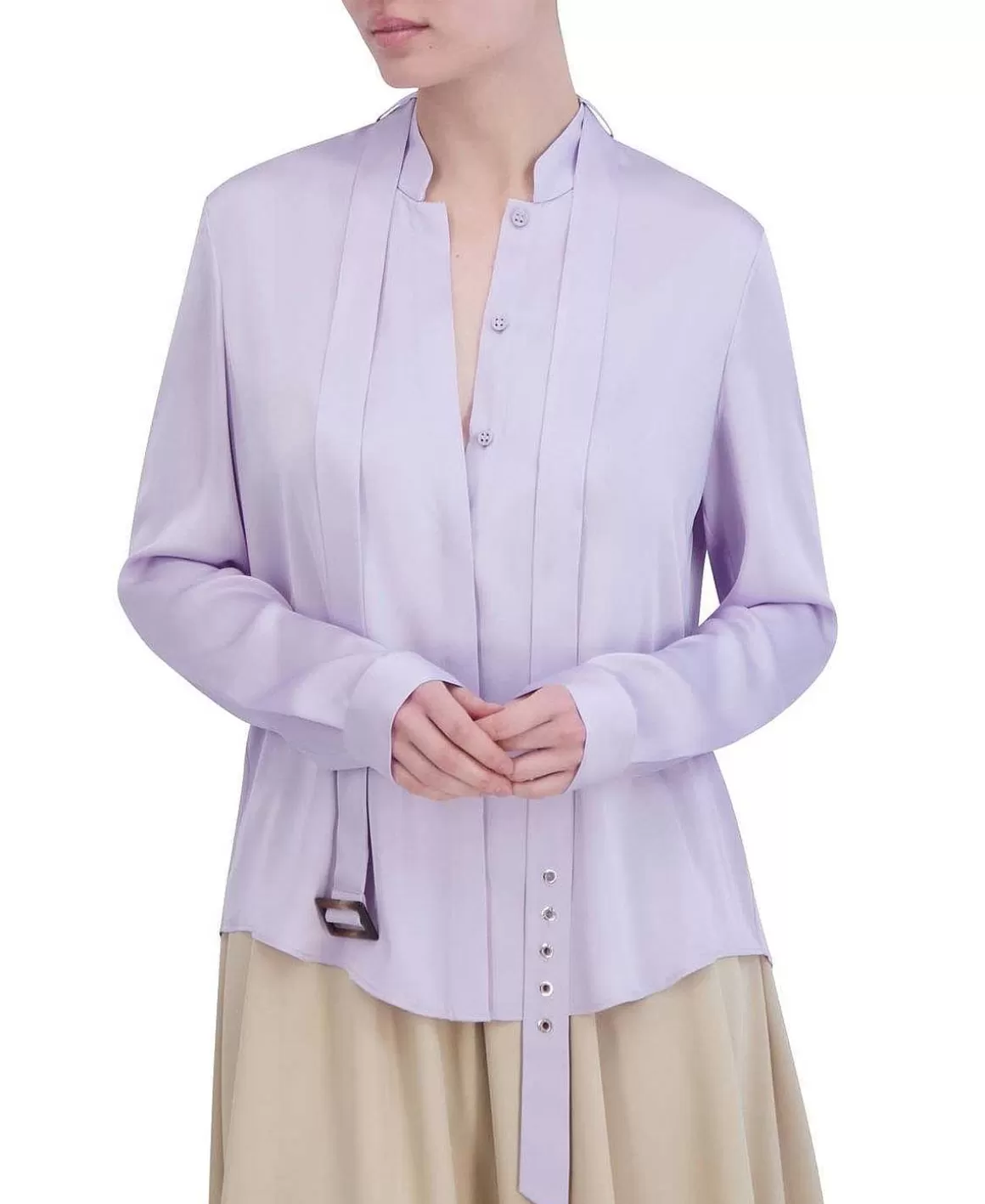 BCBGMAXAZRIA Lazada Satina Shirt Blouse Store