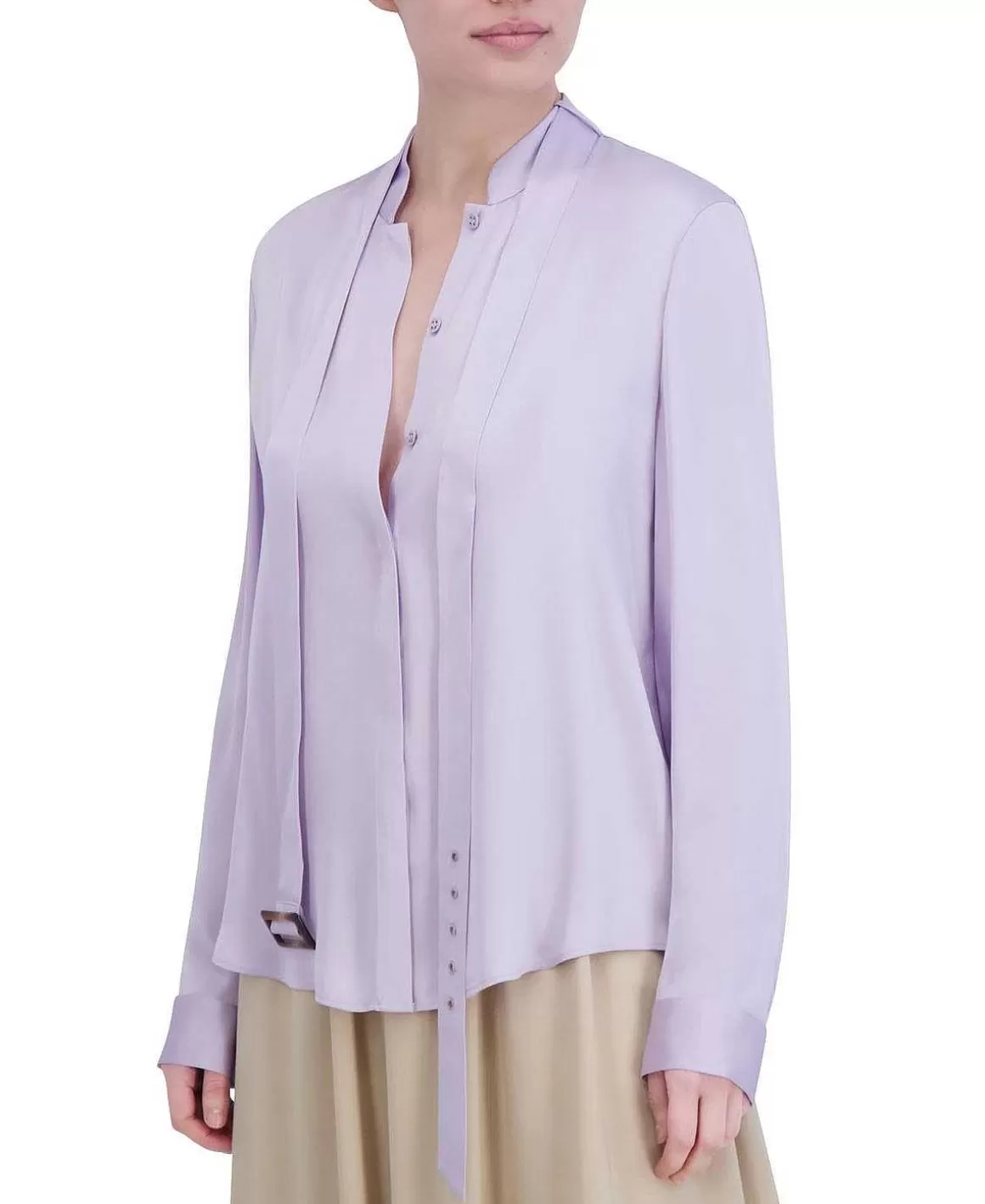 BCBGMAXAZRIA Lazada Satina Shirt Blouse Store