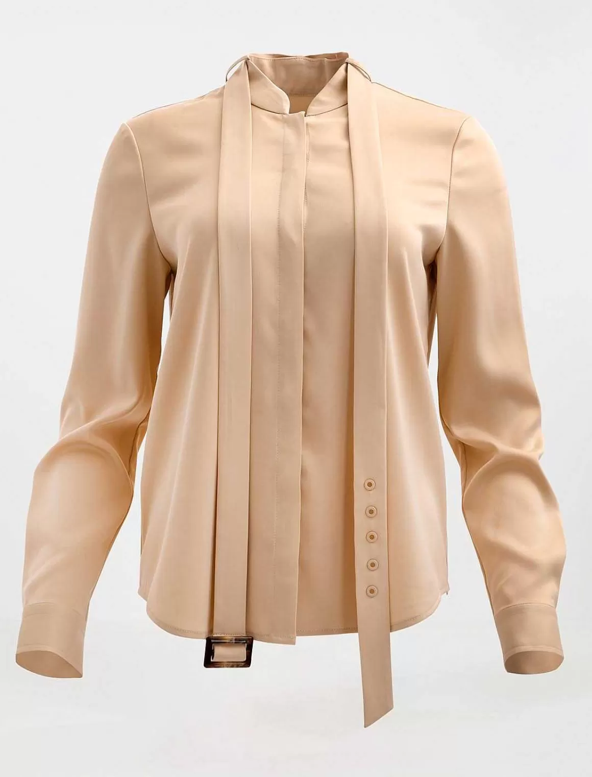 BCBGMAXAZRIA Lazada Satina Shirt Blouse Outlet