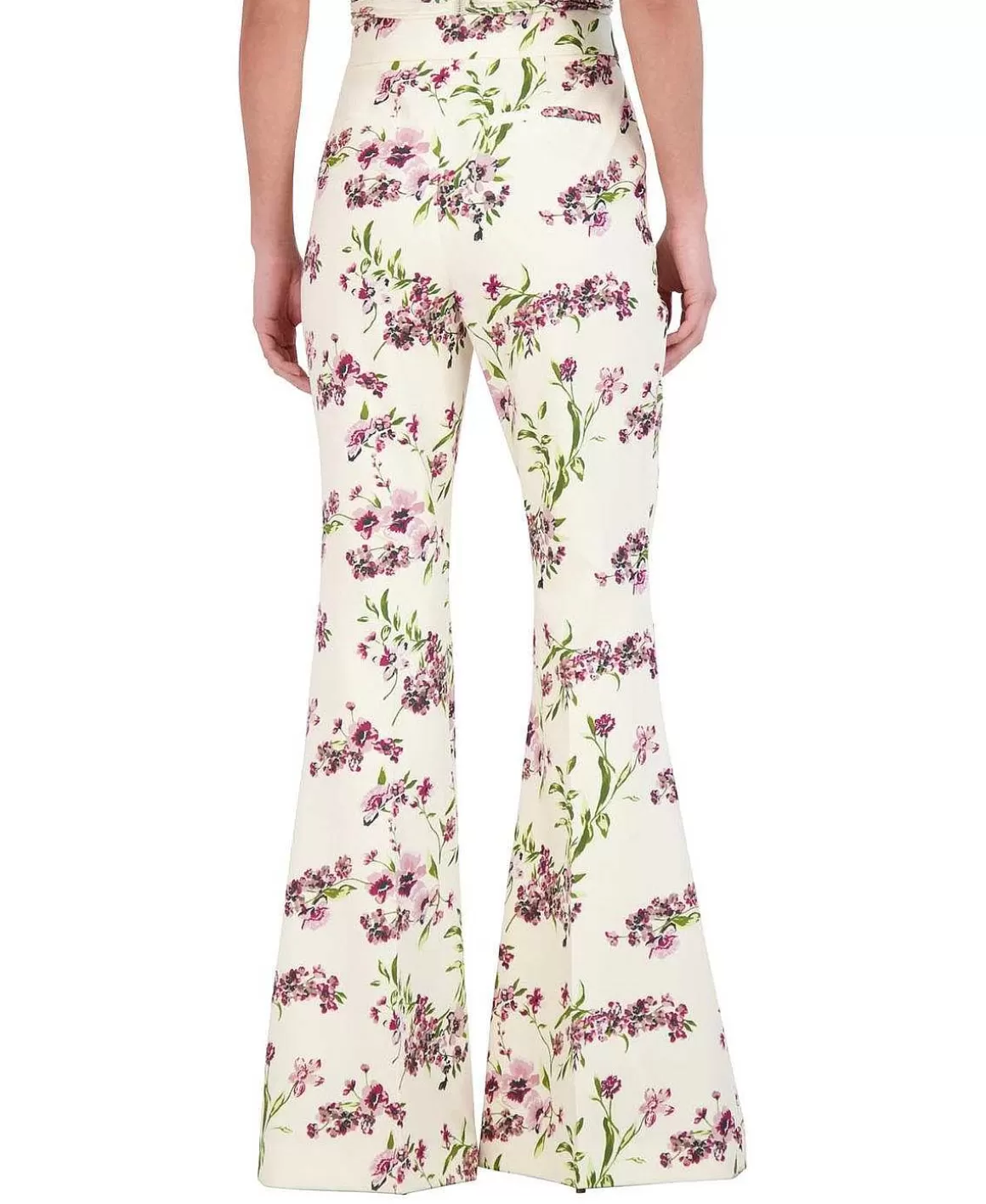 BCBGMAXAZRIA Pierna Ancha Floral Dress Pants Store