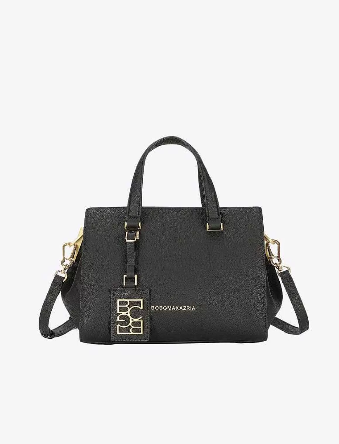 BCBGMAXAZRIA Satchel Pocket With Metallic Plate Best