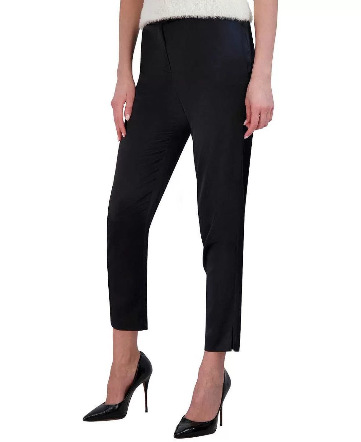 BCBGMAXAZRIA Slim Fit Satin Pants Shop