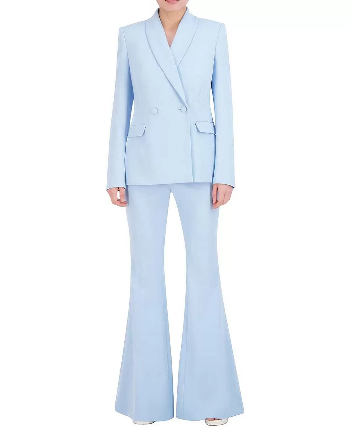 BCBGMAXAZRIA Solid Smocking Blazer Online