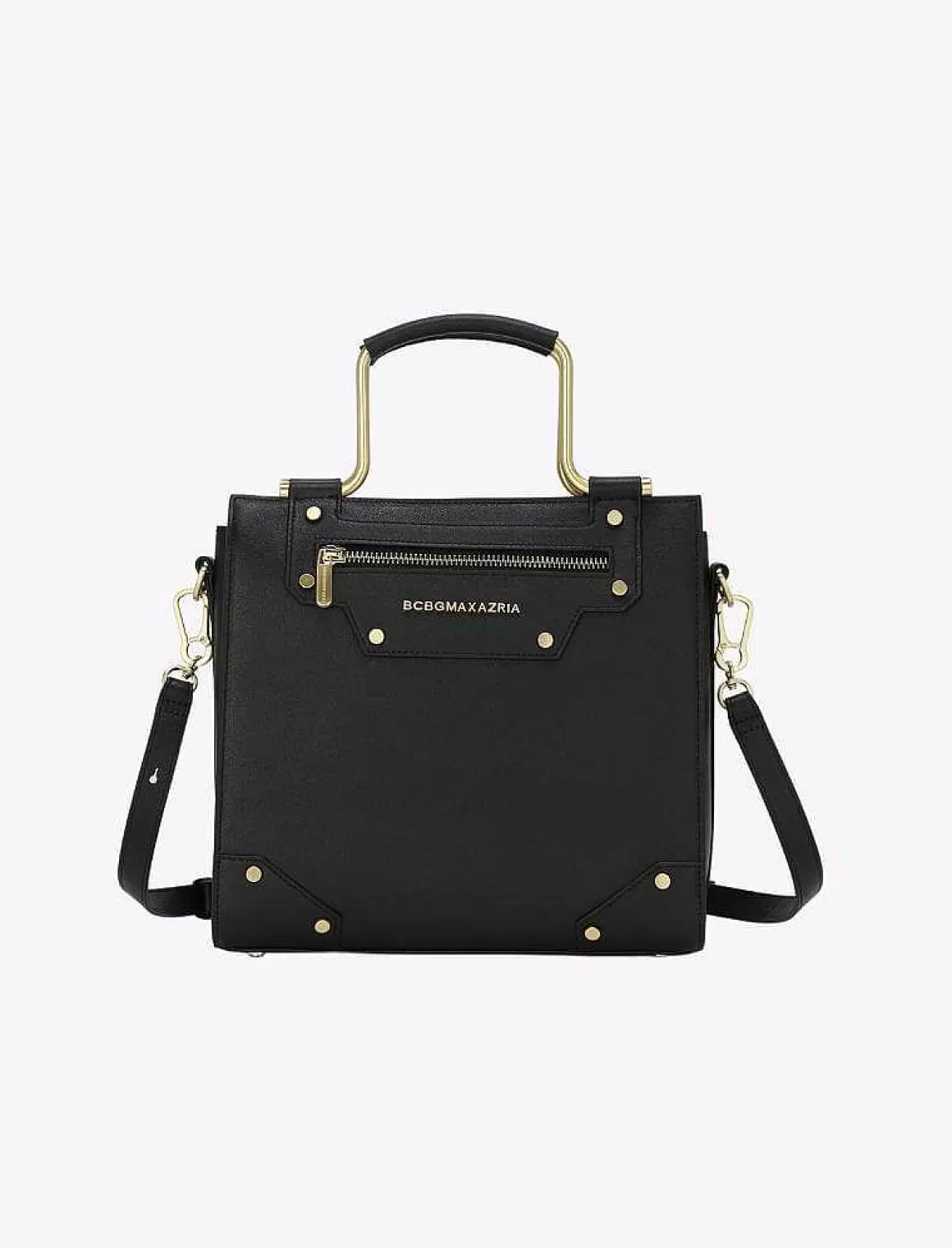 BCBGMAXAZRIA Square Geometric Satchel Pocket With Cremallera Shop